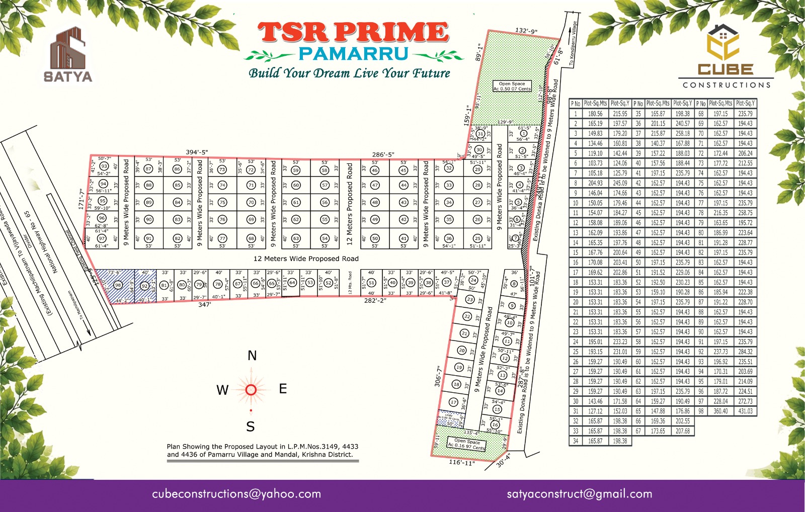TSR Prime - Layout